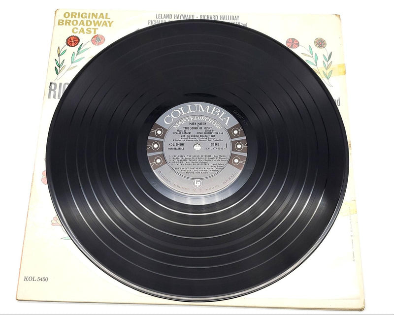 The Sound Of Music 33 RPM LP Record Columbia Masterworks 1959 KOL 5450 6