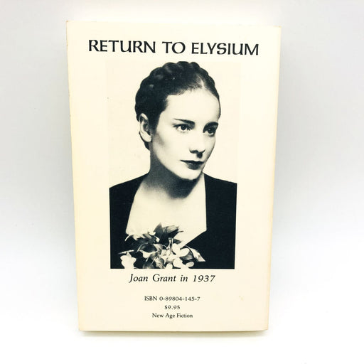 Return To Elysium SC Joan Grant 1987 Greek Philosopher Rome Transcends Death 2