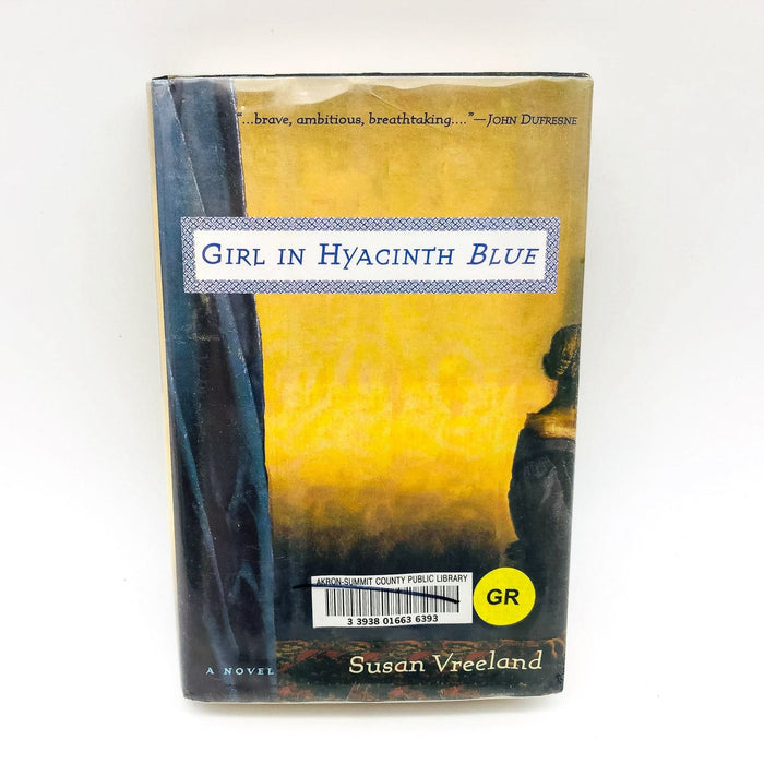 Girl In Hyacinth Blue HC Susan Vreeland 1999 Art Painting Fiction 1st Edition 1