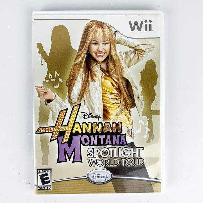 Hannah Montana: Spotlight World Tour (Nintendo Wii, 2007) No Manual