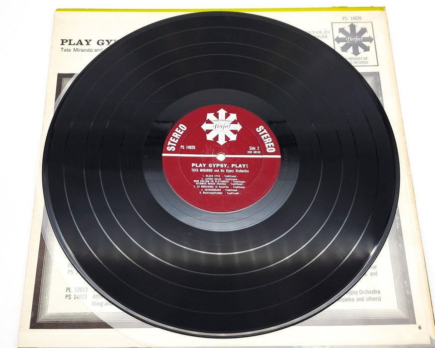 Tata Mirando And His Gipsy Orchestra Play Gypsy, Play ! 33 RPM LP Record Perfect 4