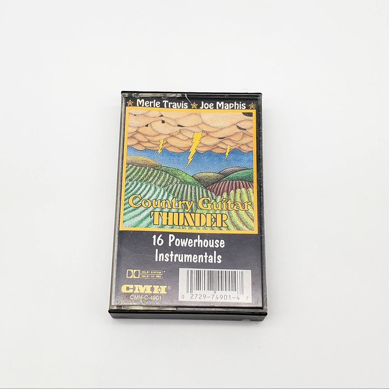 Joe Maphis Country Guitar Thunder Cassette Tape Album CMH Records 1991 1