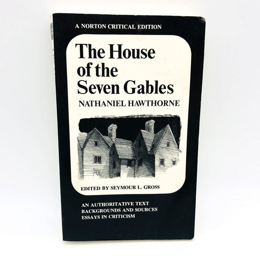 The House Of The Seven Gables Paperback Nathaniel Hawthorne 1967 Norton Critical 1