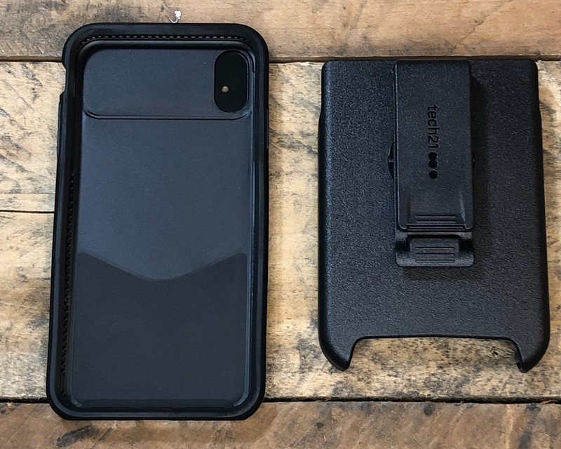 Tech21 Evo Max Phone Case for iPhone XS Max Belt Holster Lens Cover Heavy Duty