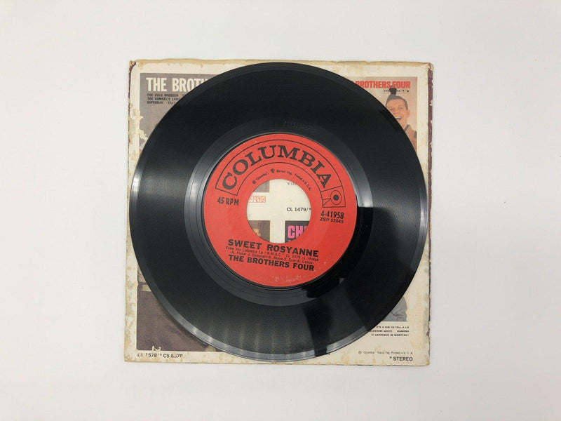 The Brothers Four FROGG / Sweet Rosyanne Record 45 Single 4-41958 Columbia 1961 3