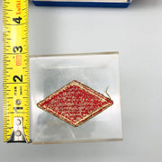 WW2 US Army Patch 5th Infantry Division Red Diamond Shoulder Sleeve SSI 1 3