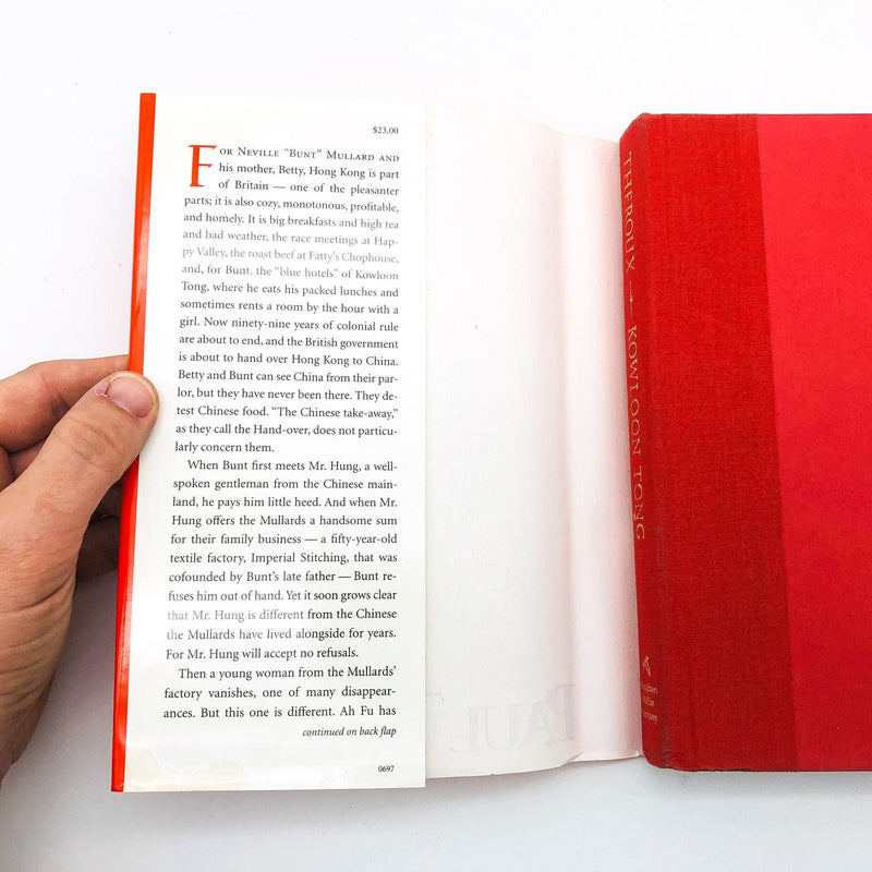 Kowloon Tong Hardcover Paul Theroux 1997 Alternative History Hong Kong 1st Editi 6