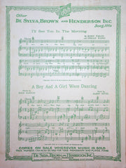 A Tree Was A Tree Sheet Music Harry Revel Mack Gordon 1933 Piano Vocal Song 2