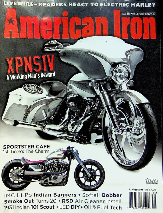 American Iron Motorcycle Magazine Oct # 380 2019 IMC Hi Po Indian Baggers