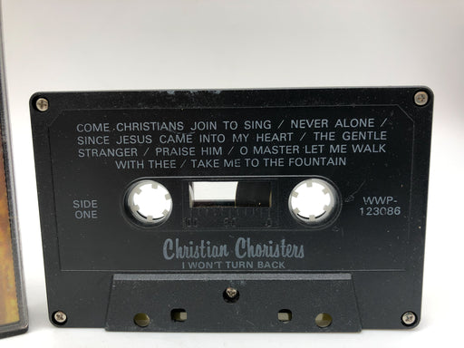 I Won't Turn Back Christian Choristers Cassette Album His Grace is Sufficient 2