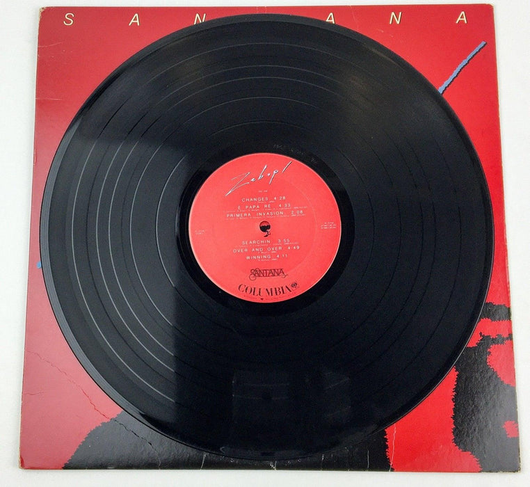 Santana Zebop! Record 33 RPM LP FC 37158 Columbia 1981 4