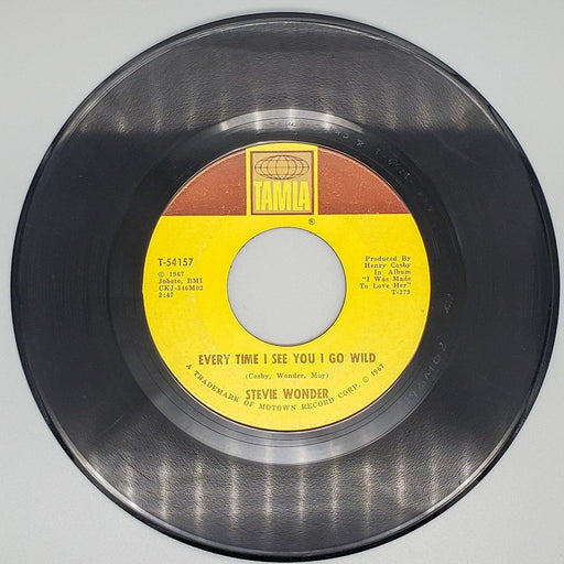Stevie Wonder I'm Wondering Record 45 RPM Single T-54157 Tamla 1967 1