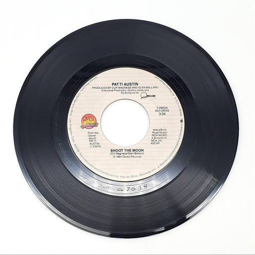Patti Austin Shoot The Moon Single Record Qwest Records 1984 7-29234 1