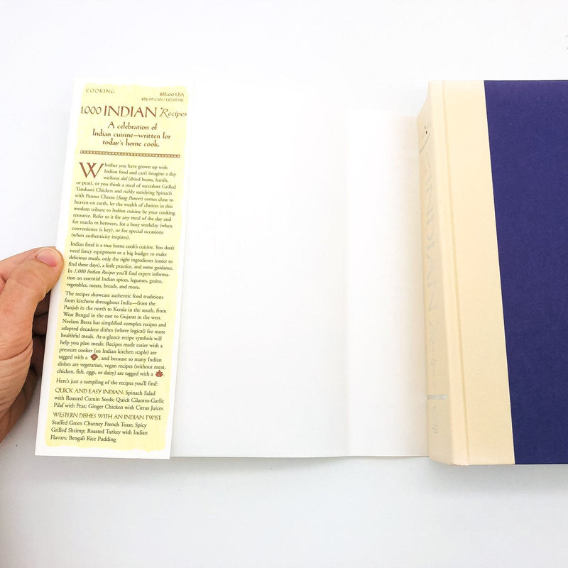 1000 Indian Recipes Hardcover Neelam Batra 2002 Spices Legumes Grains Cookery 6