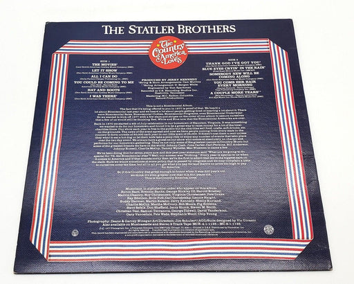The Statler Brothers The Country America Loves 33 RPM LP Record Mercury 1977 Cp2 2