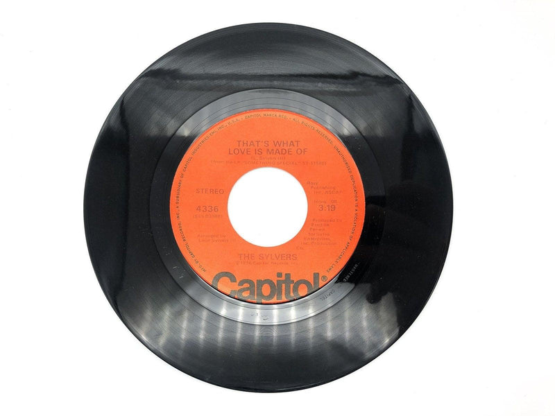 The Sylvers Hot Line / That's What Love is Made Of Record 45 Single 4336 Capitol 3