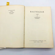 Lawrence Durrell Book Balthazar Hardcover 1960 Egyptian Family WW2 Love Story 7