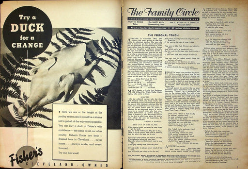 The Family Circle Magazine December 4 1936 Hetty Green, Libeled Lady 2