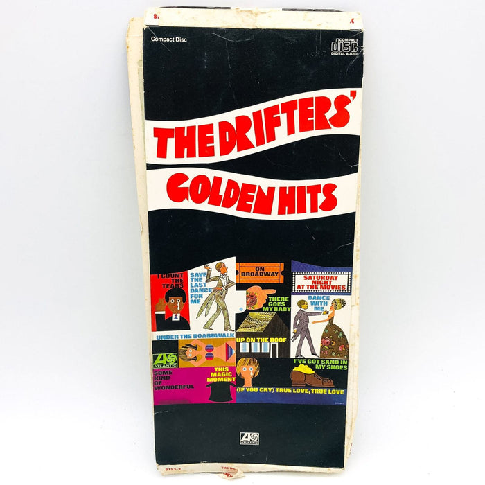 The Drifters' Golden Hits 1968 Music CD Long Box Longbox Collectible Empty No CD 1