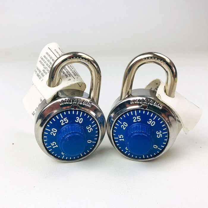 2ct American Lock Co Combination Padlock Combo Model A400K 411 Vintage New NOS 4