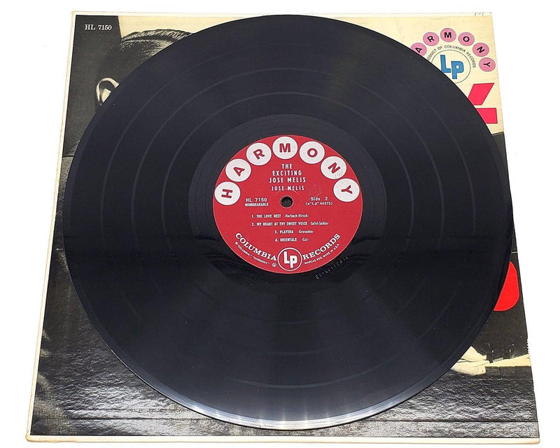 José Melis The Exciting José Melis 33 RPM LP Record Harmony 1958 HL 7150 5