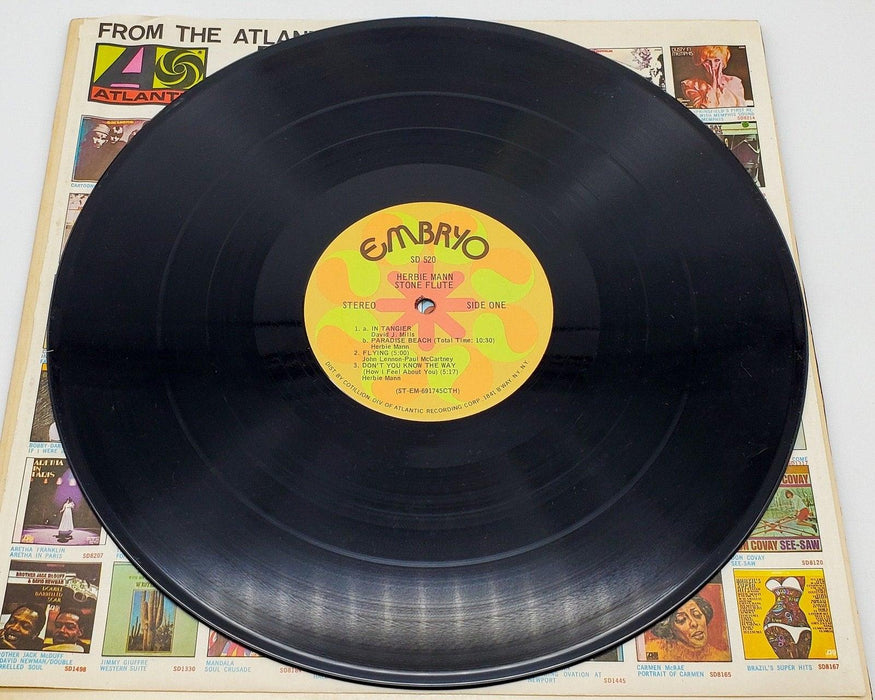 Herbie Mann Stone Flute 33 RPM LP Record Embryo Records 1970 SD 520 6