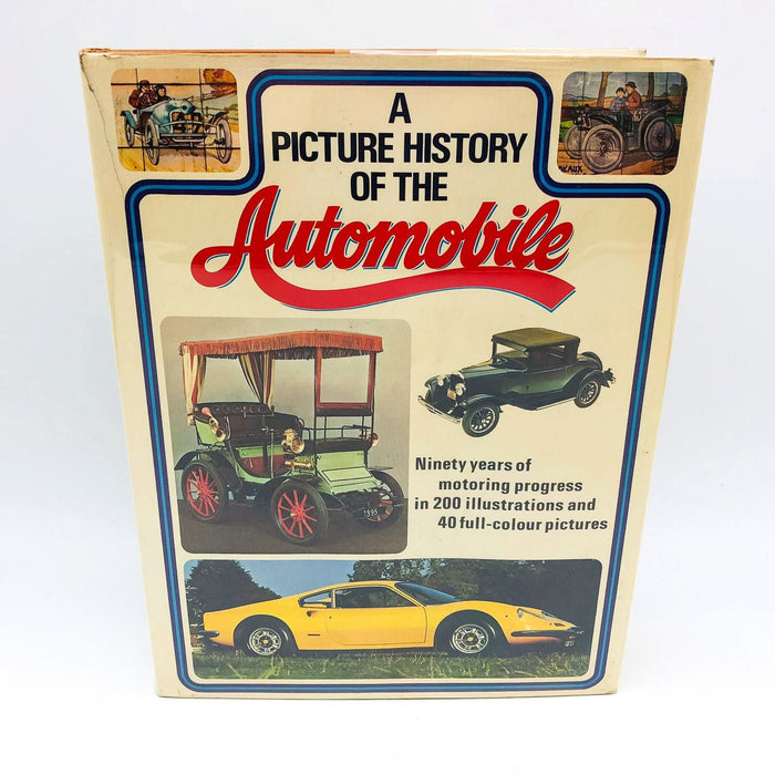 A Picture History Of The Automobile Hardcover Peter Roberts 1973 1st Edition 1