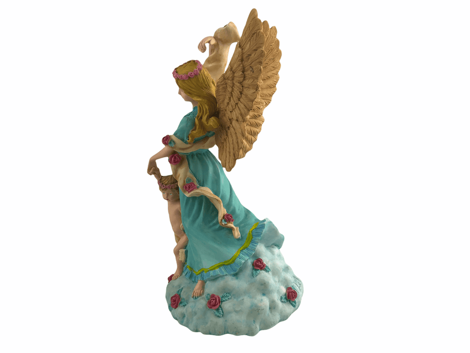 House of Lloyd Figurine Angel Cloud Dancing Christmas Around the World Cherub 6