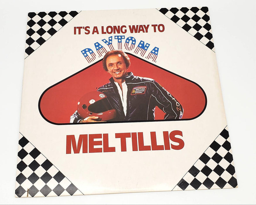 Mel Tillis It's A Long Way To Daytona LP Record Elektra 1982 E1-60016 1