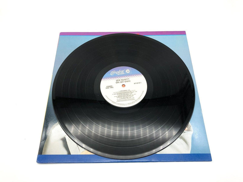 Lew DeWitt On My Own Record 33 RPM LP 671018-1 Compleat Entertainment 1985 6