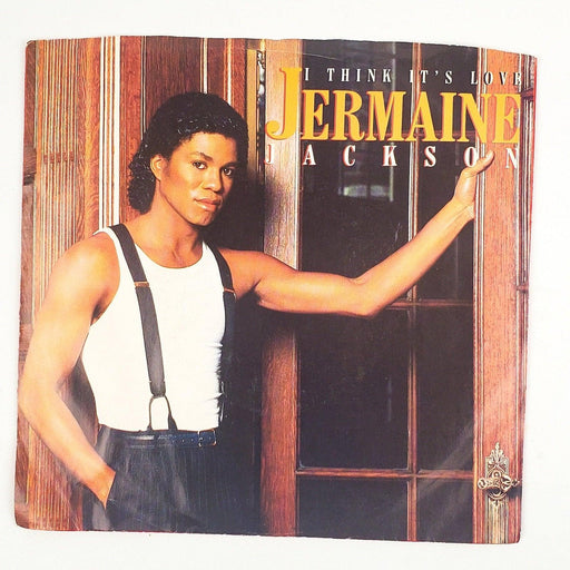 Jermaine Jackson I Think It's Love Record 45 RPM Single AS 1-9444 Arista 1986 1