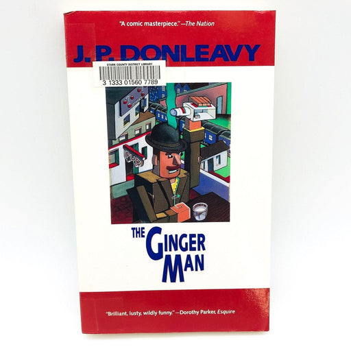 The Ginger Man Paperback J P Donleavy 1988 WW2 Ireland US College Student Ex Lib 1