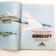 Modern Military Series Aircraft Hardcover Christopher Chant 1975 1st Edition 6