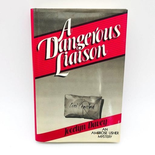 A Dangerous Liason Hardcover Jocelyn Davey 1988 Ambrose Usher Mystery 1