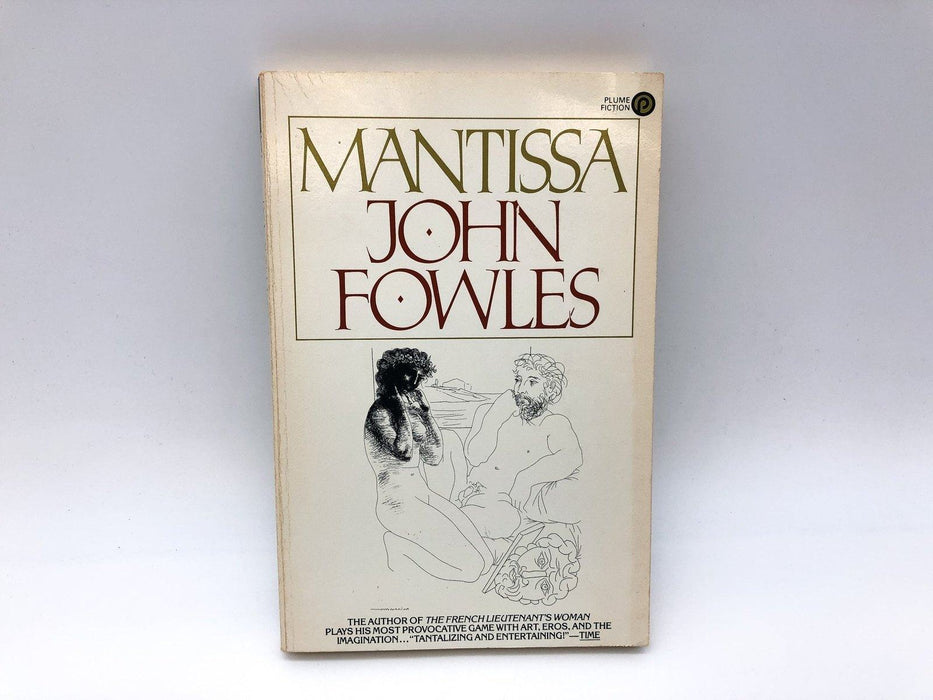 Mantissa John Fowles 1982 New American Library Paperback Reprint First Edition 1