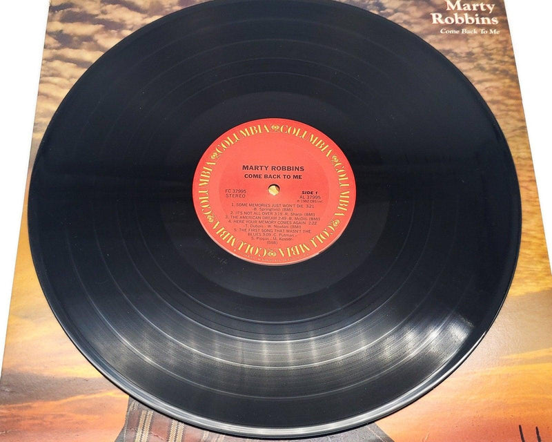 Marty Robbins Come Back To Me 33 RPM LP Record Columbia 1982 FC 37995 5