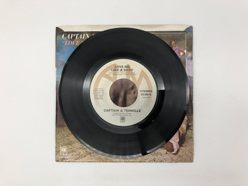 Captain & Tennille You Need A Woman Tonight Record 45 RPM Single 2106-S A&M 1978 3
