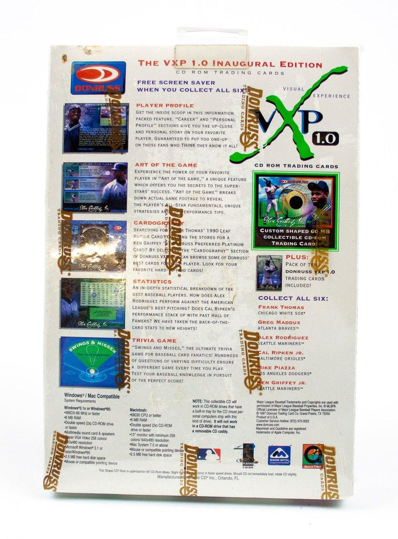 Ken Griffey Jr Trading Card MBA Baseball Donruss VxP 1.0 CD Rom Mariners 1997 3