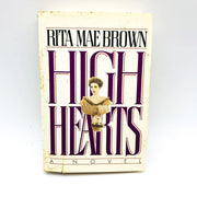 High Hearts Hardcover Rita Mae Brown 1986 Civil War Female Soldier Love Story 1