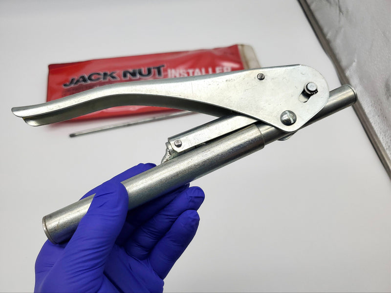 Molly Jack Nut Installer JNT 1956 w/ R3 Rod In Original Packaging USA Vintage