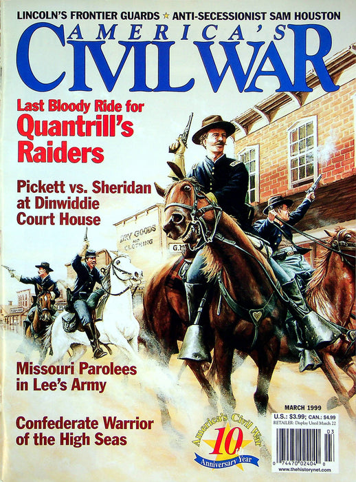 America's Civil War Magazine March 1999 Rebel Raiders of the High Seas 1