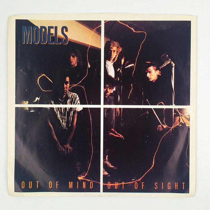 Models Out Of Mind Out Of Sight Record 45 RPM Single 7-28762 Geffen 1986 1