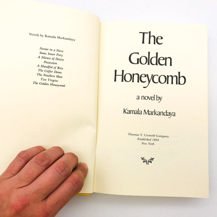 The Golden Honeycomb HC Kamala Markandaya 1977 Maharajah's Court India 1st Edit 7