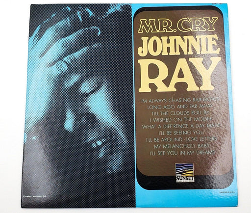 Johnnie Ray Mr. Cry 33 RPM LP Record Sunset 1966 | SUM-1125 NM- 1