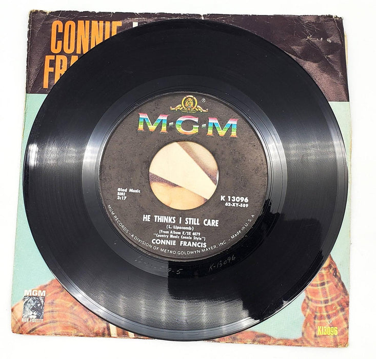 Connie Francis He Thinks I Still Care 45 RPM Single Record MGM 1962 K 13096 4