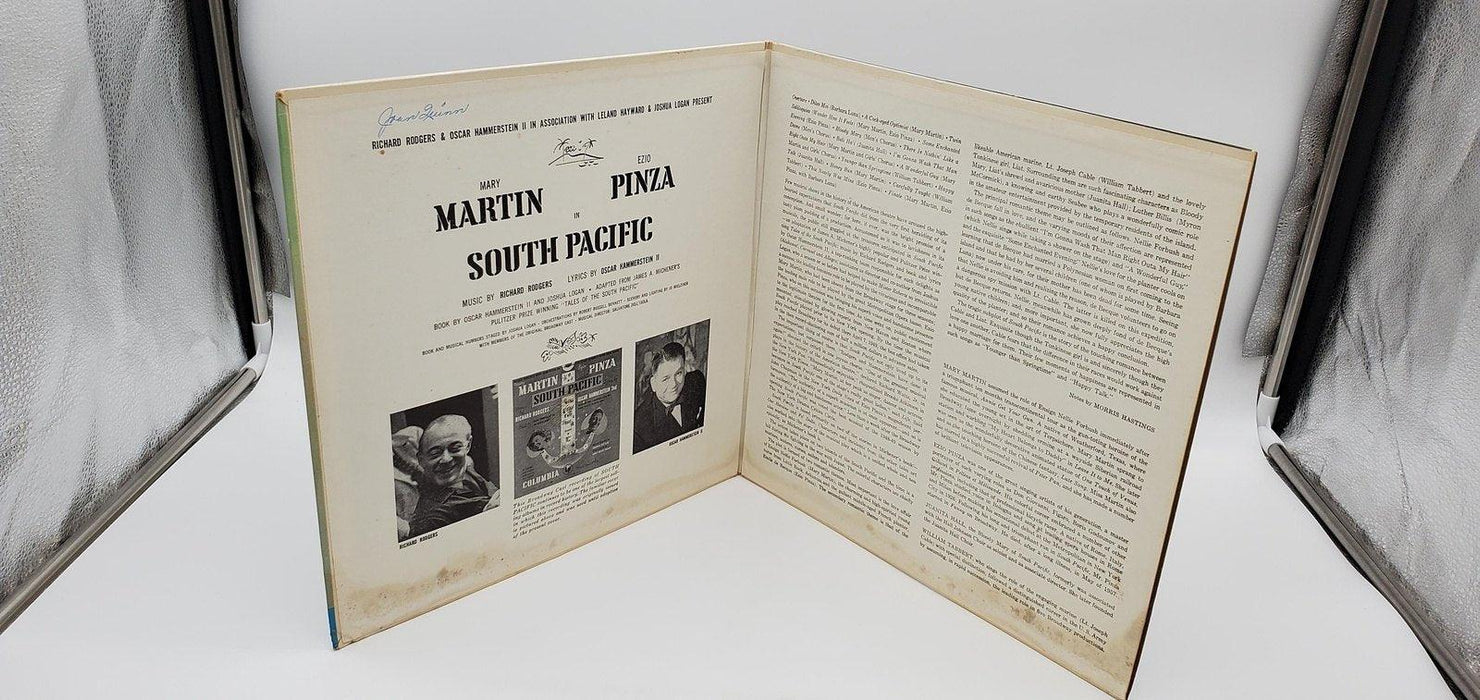 Mary Martin Martin Pinza South Pacific 33 RPM LP Record Columbia 1957 5