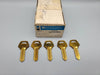 5x Corbin B Z4-59C2 Key Blanks 59C2 Keyway Brass 5 Pin NOS 3