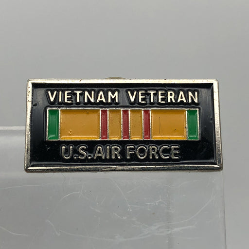 Vietnam Veteran US Air Force Lapel Pin Pinback Vintage Military Vet Enamel 1