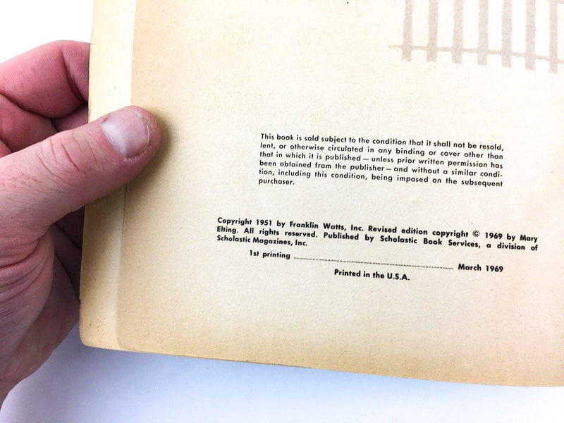 All Aboard! The Trains That Built America Mary Elting 1969 Scholastic 3