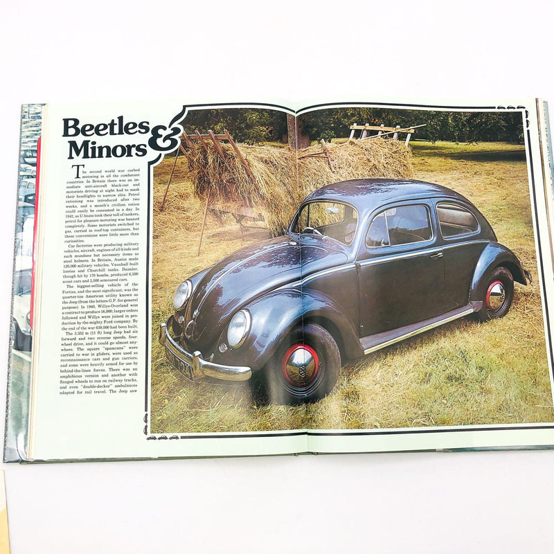 The Pictorial History Of The Car Hardcover Peter Roberts 1978 1st Edition 10